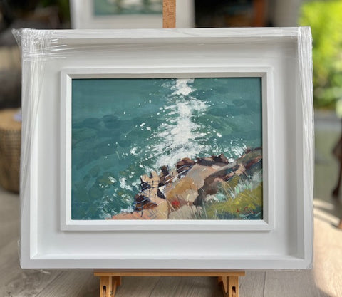 Vico Baths, oil study