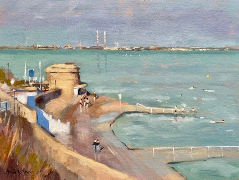 Seapoint towards Poolbeg