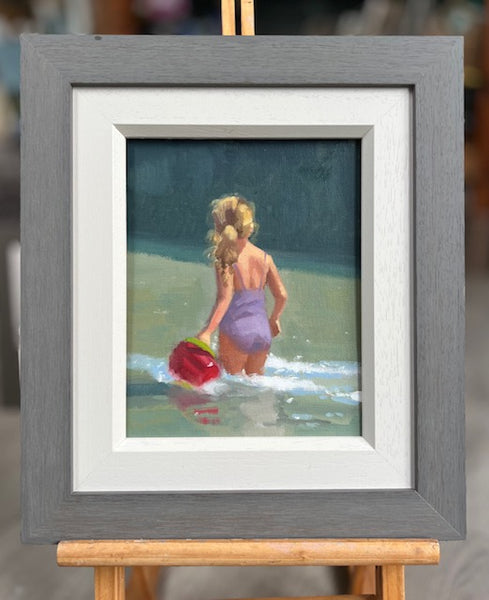 Girl Paddling
