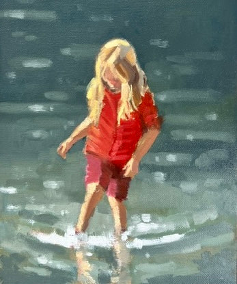 ‘Summer Days’  oil study