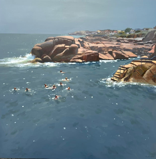 Swimmers at The Forty Foot