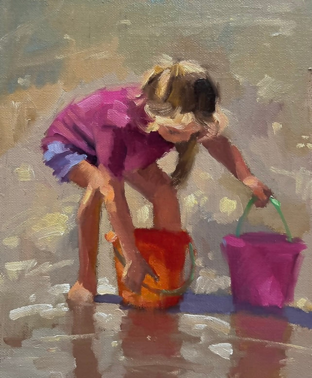 Girl playing