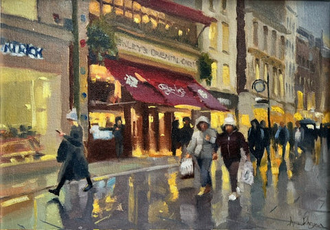 Launching soon, greetings card.