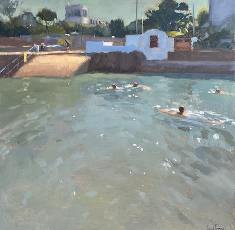 Swimmers at Sandycove