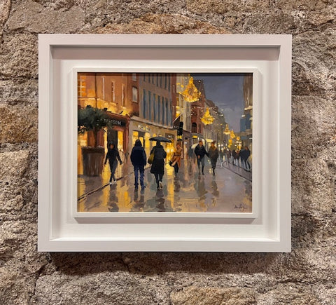 Shoppers on Grafton street Dublin