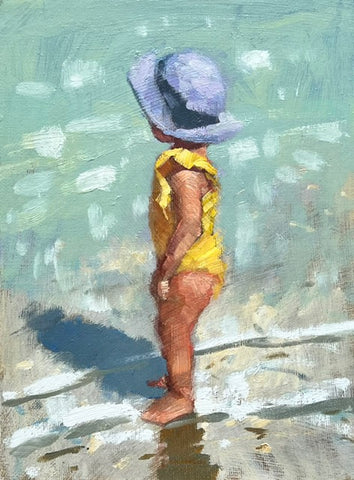 “Summer Vibes” oil study