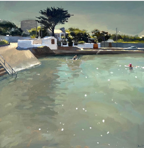 High tide, Sandycove. Selected for RHA Annual Exhibition 2023