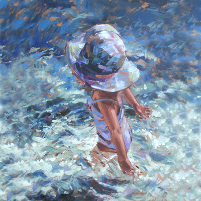 "Blue Pool" - Ann Flynn Art