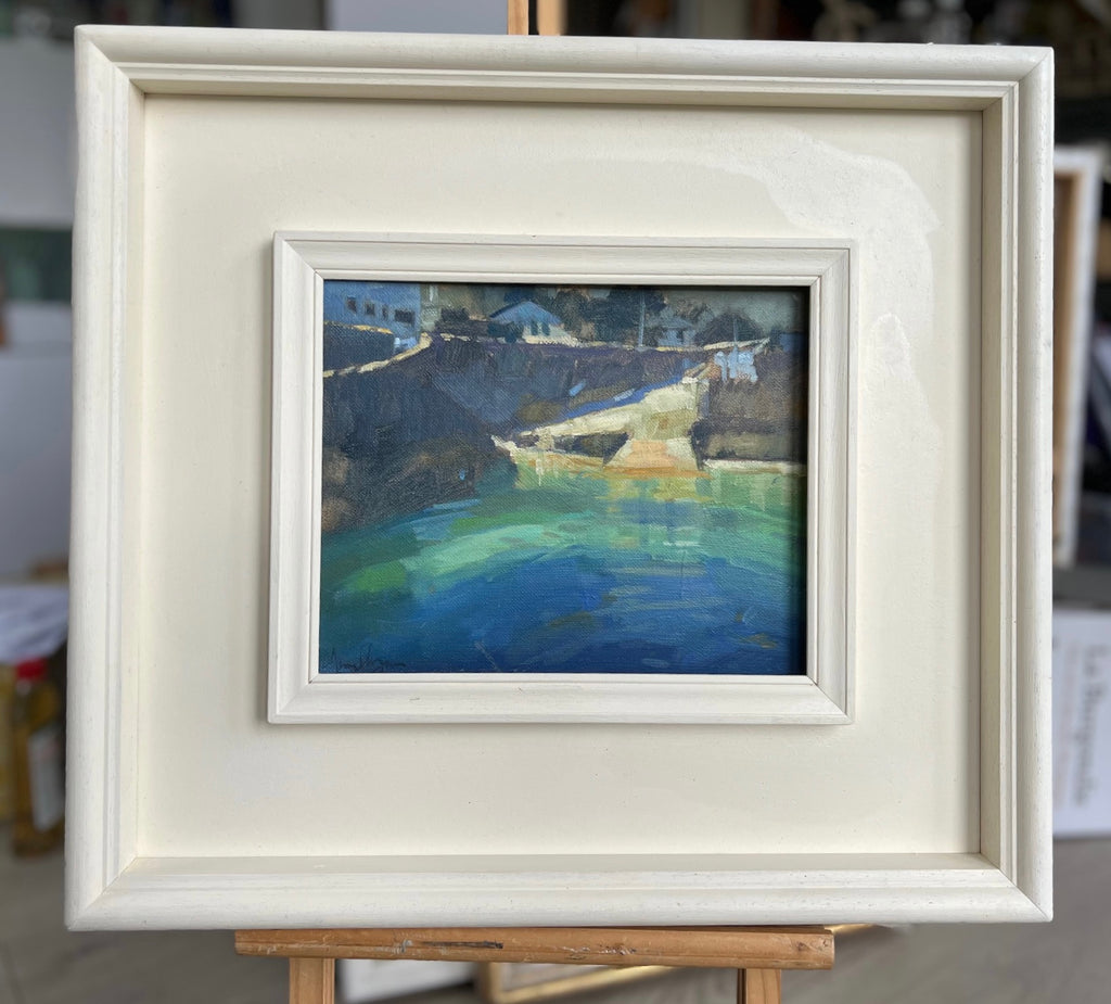 Coliemore harbour , oil study